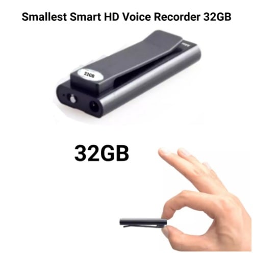 Savtek Smart Hd Mini Voice Activated Recorder - 32GB