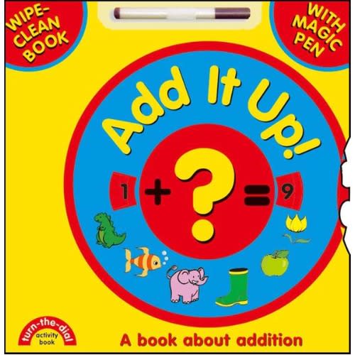 Turn The Dial - Add It Up Wipe Clean Book