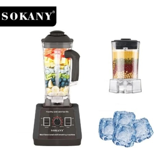 Sk-666 Blender 5000w - 2l - 2 In 1 Cup Food Processor