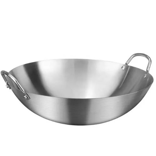 70cm Professional Stainless Wok