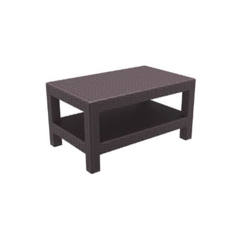 Malibu Monobloc Rattan Plastic Table