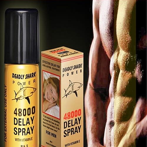 Men Super Shark Sex Delay Ejaculation Delay Solution Spray-45ml
