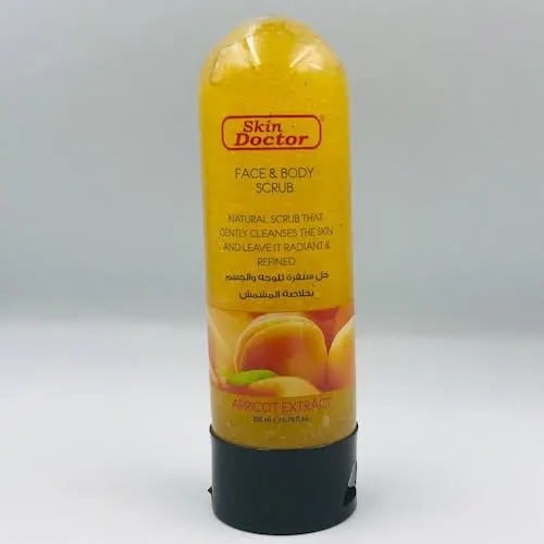 Face And Body Scrub Apricot Extract  -200ml