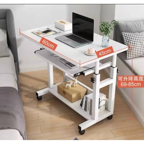 Desk - Laptop Table With Keyboard Tray