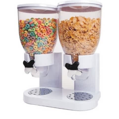 Double Cereal Dispenser