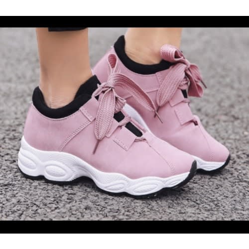 Women's Sport Running Sneakers Shoes - Pink