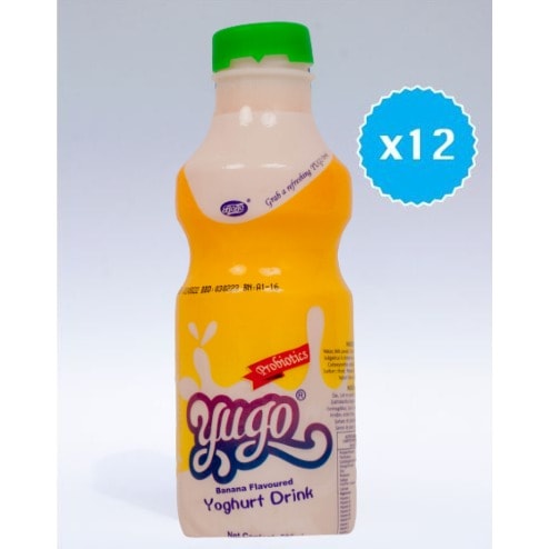 Yugo Banana Flavoured Yoghurt Drink 500ml