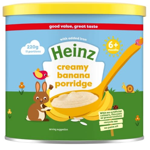 Creamy Banana Porridge Baby Food - 220g - 6M+