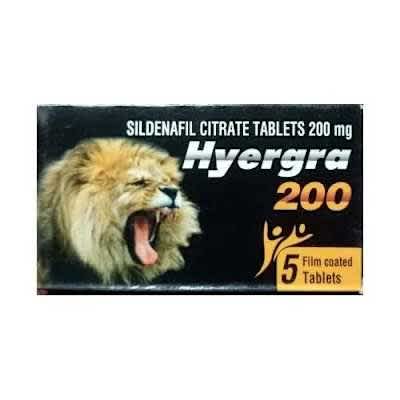 Hyergra Long Lasting Erection - 200mg - 10packs In 1 - For Men