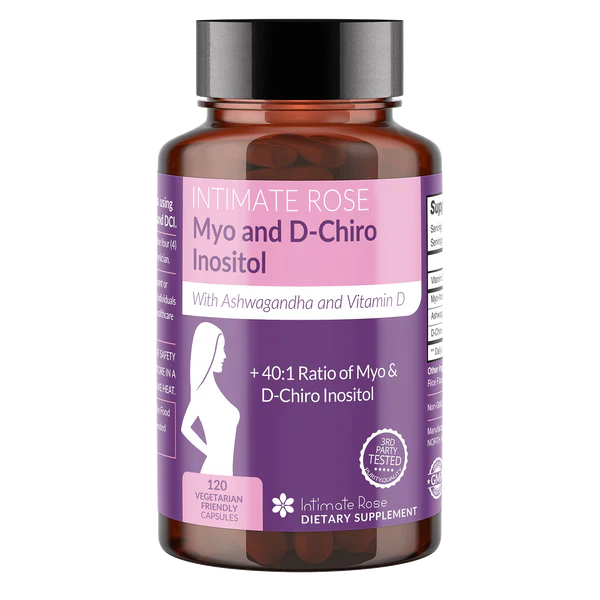 Intimate Rose Myo D-Chiro Inositol Pcos Support 120cap's
