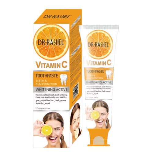 Vitamin C Whitening Toothpaste  -100% Teeth & Gum Protection - Whitening - 120g
