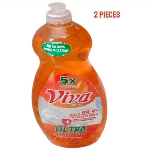 Viva Dish Washing Liquid Soap - 1000ml X 2