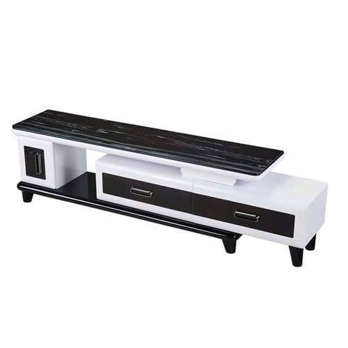 Modern Tv Stand With Double Drawers