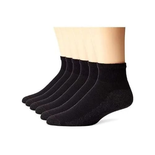 Ankle Unisex Sock - Black - 3pairs