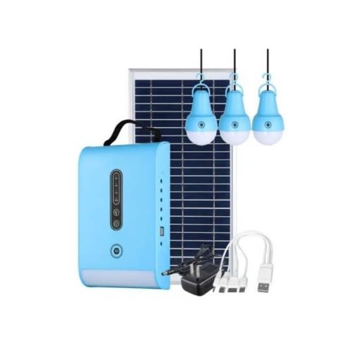 Duration Power Solar Rechargeable Light And Kit - 12000mAh