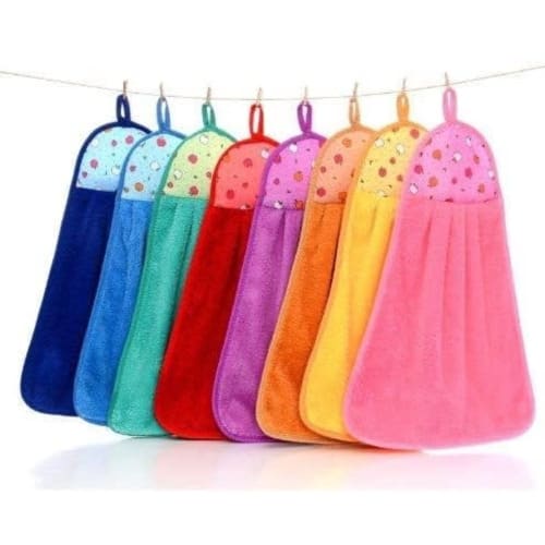 Microfiber Colorful Kitchen Towels - 12pcs