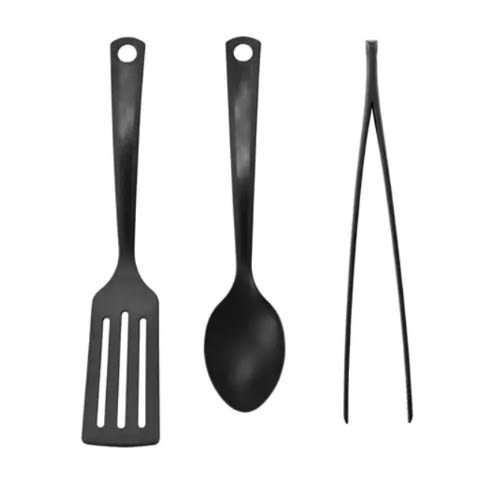 Gnarp 3-piece Kitchen Utensil Set - Black