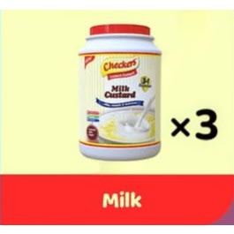 Checkers  3in1-Custard, Milk & Sugar — 1kg Jar By 3.