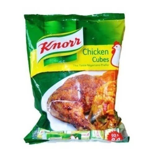 Knorr Chicken Seasoning Cubes 50 Cubes 8g X 1 Carton - 16packs