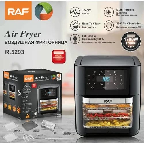 Digital Air Fryer - 16L - 1700w - R.5293