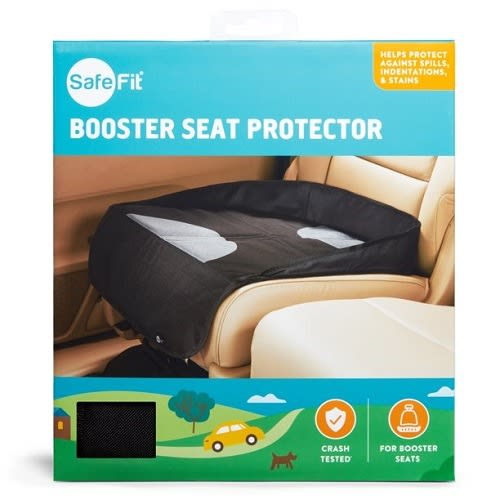Safefit Booster Child Car Seat Protector - Black