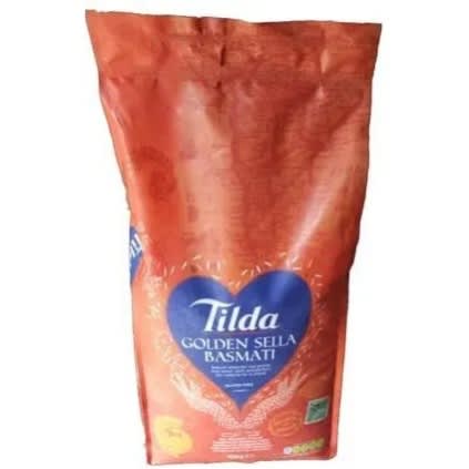 Tilda Genuine Goodness Golden Sella Basmati Rice - 10kg