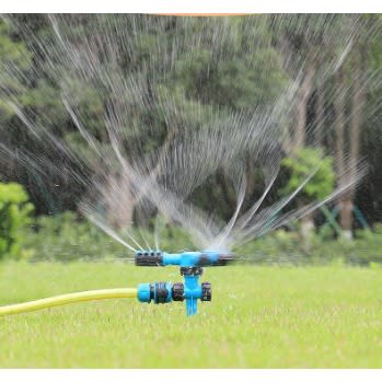 360°automatic Rotating Adjustable Lawn Sprinklers - Blue