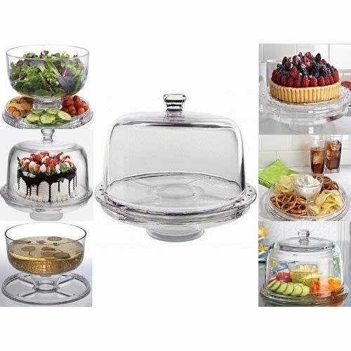 Amazing Cake Stand - 6 In 1 Uses  Free Gift