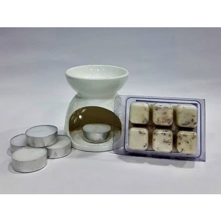 Oil Burner n Wax Melt  Set - Lavender N Sage