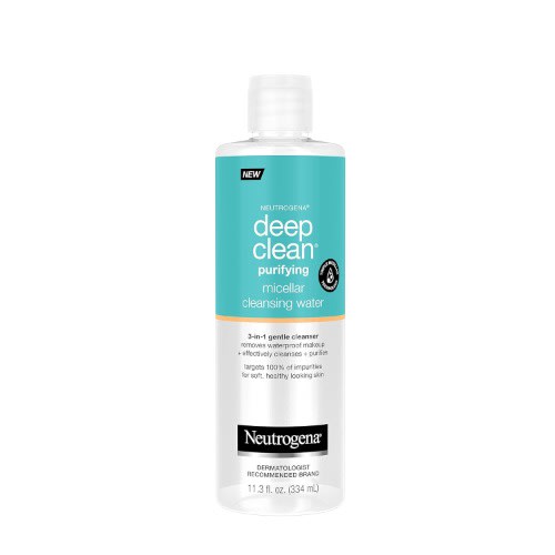 Deep Clean Gentle Purifying Micellar Water And Cleansing Water-proof Makeup Remover - 334ml