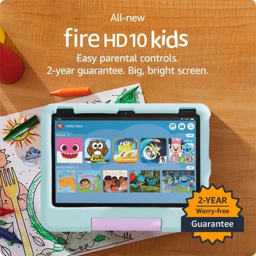 Fire HD 10 Kids Tablet - 32GB - Disney Teal