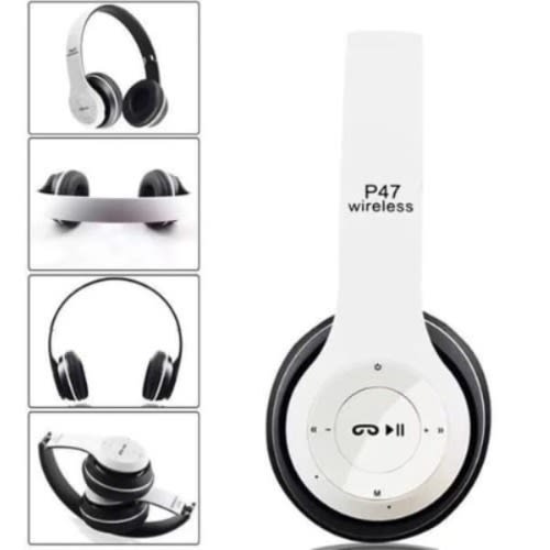 P47 Wireless Bluetooth Headphones With Aux & Sd Card