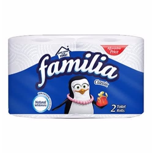 Familia Classic Toilet Roll - Twin Pack X 24p Pieces