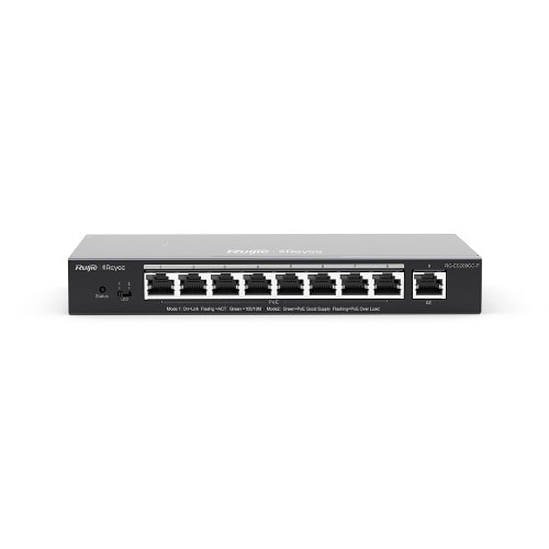 9-port Gigabit Smart Cloud Managed Poe Switch - Ruijie Rg-es209gc-p