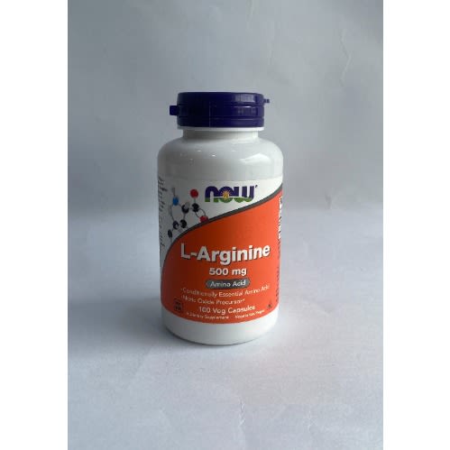 L- Arginine 500mg - 100 Capsules