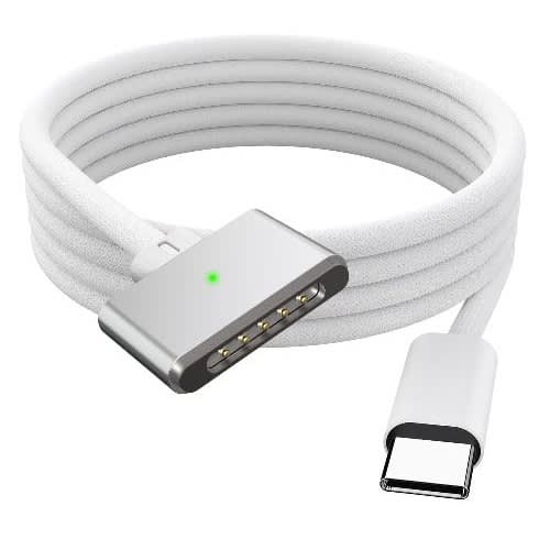Usb-c To Magnetic 3 Cable - Charging Cable For 14”16" 2023 M3 / 2024 Pro M3 Air 2022 M2
