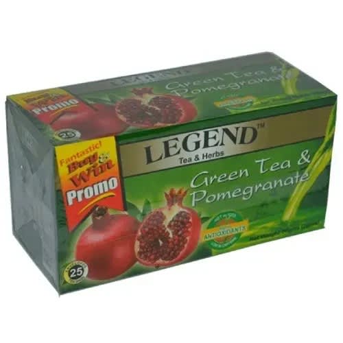 Green Tea And Pomegranate - 25 Teabags