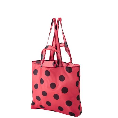 Skynke Carrier Bag - 45x36cm - Red & Black