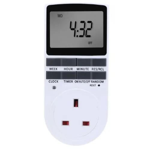 Digital Timer Plug Sockets Smart Energy Saving