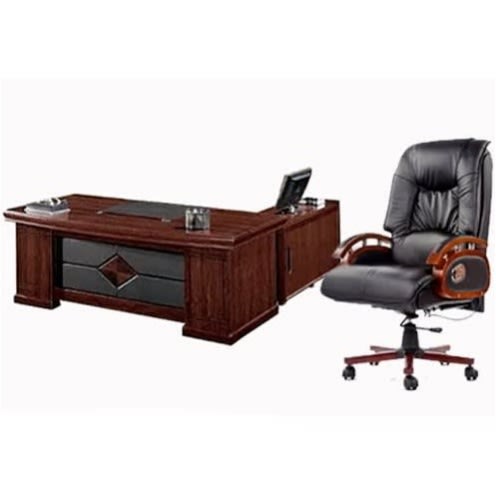 1.4 Executive Office Table With Extension And Recline Chair