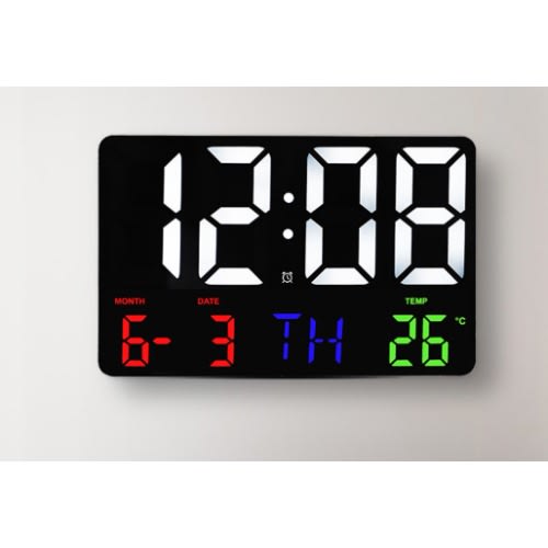 Digital Wall Clock - 11.5" - Large