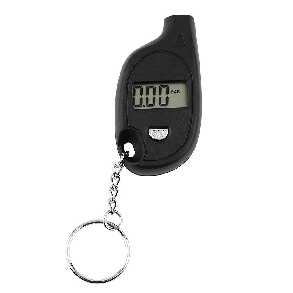 Portable Mini LCD Digital Tire Tyre Air Pressure Gauge Tester Keychain Designs