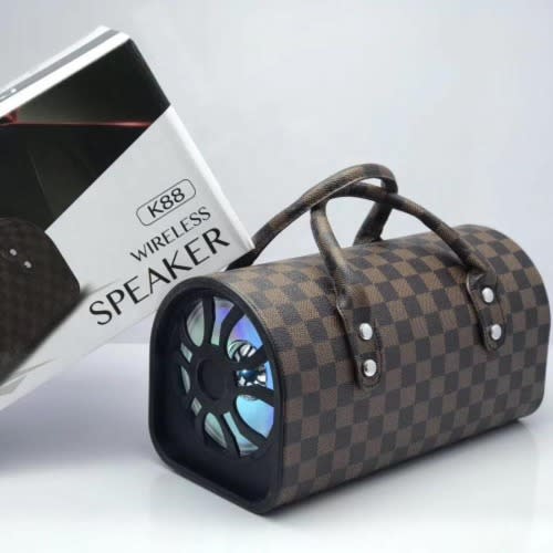 Wireless Mini Bluetooth Handbag Speaker - Indoor Outdoor Mp3 Led Karaoke Fm DC 5V