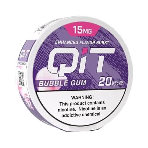 Qit Pouches- Bubble Gum Flavour 15mg