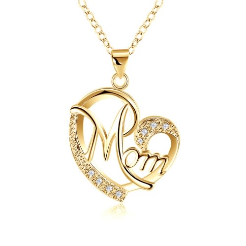 Mom Necklace - Gold