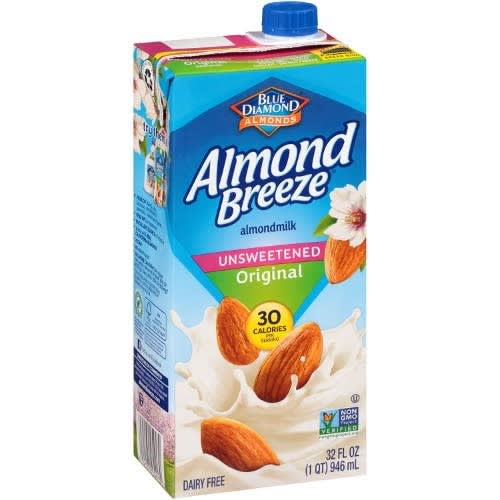 Organic Unsweetened Almond Milk - 946ml