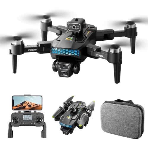 New Foldable Xt505 Obstacle Avoidance Wifi Gps Professional Drone 4k Hd 5g Optical Flow Sm