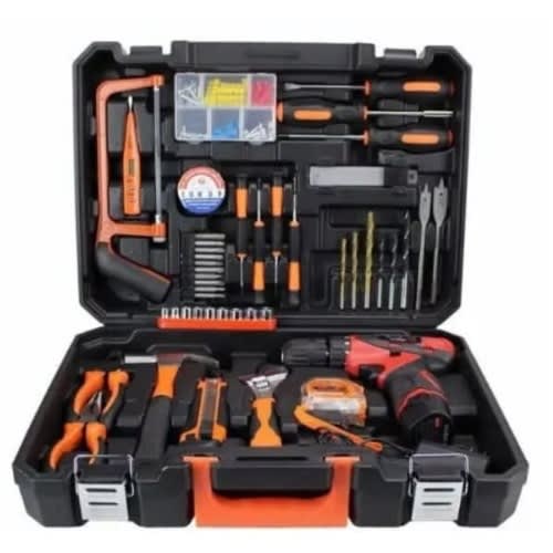 Tool Boxes With 12v Cordless Drill Driver Tools Kit