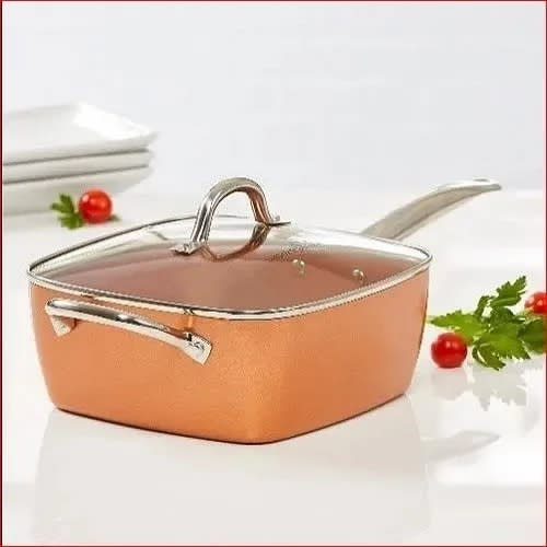 A&s Copper Pan Set