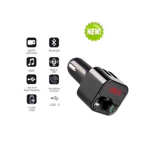 Car B5 Bluetooth + Mp3 Player + Fm Transmitter